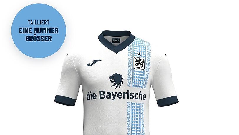 Wei&szlig; gehalten: Das Wiesn-Trikot der Merchandising GmbH.
