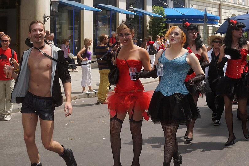 Die Bilder vom Christopher Street Day in der Münchner Innenstadt