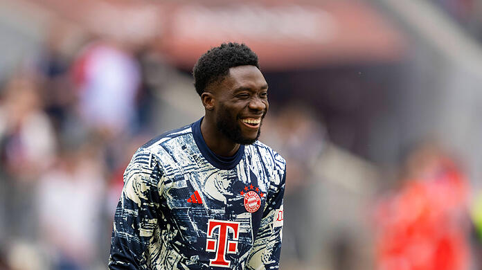 Bayern-Star Alphonso Davies.