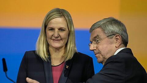 Für die neue IOC-Chefin Kirsty Coventry wird Thomas Bach ein wichtiger Ratgeber bleiben.