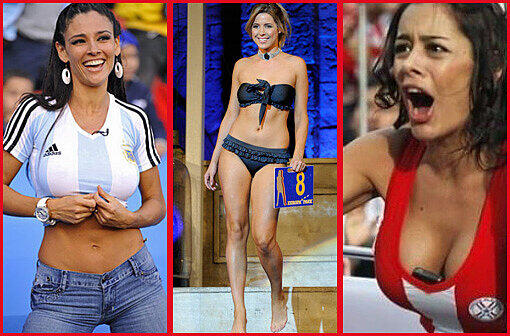 Die 20-jährige Dominique Ela Wisniewski (Mitte) ist neue "Miss WM 2010". Doch kann sie mit den heißen Fans der WM und EM mithalten? Ensctheiden Sie selbst, wir haben die heißesten Fußball-Fans zusammengestellt...