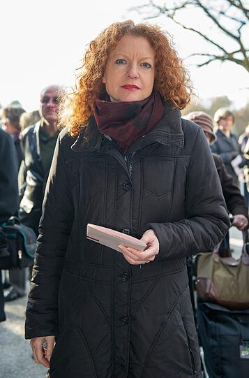 Die Fraktionsvorsitzende der bayerischen Grünen Margarete Bause.