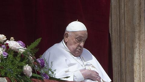 Papst Franziskus starb am Ostermontag vergangenen Jahres mit 88 Jahren. (Archivbild)