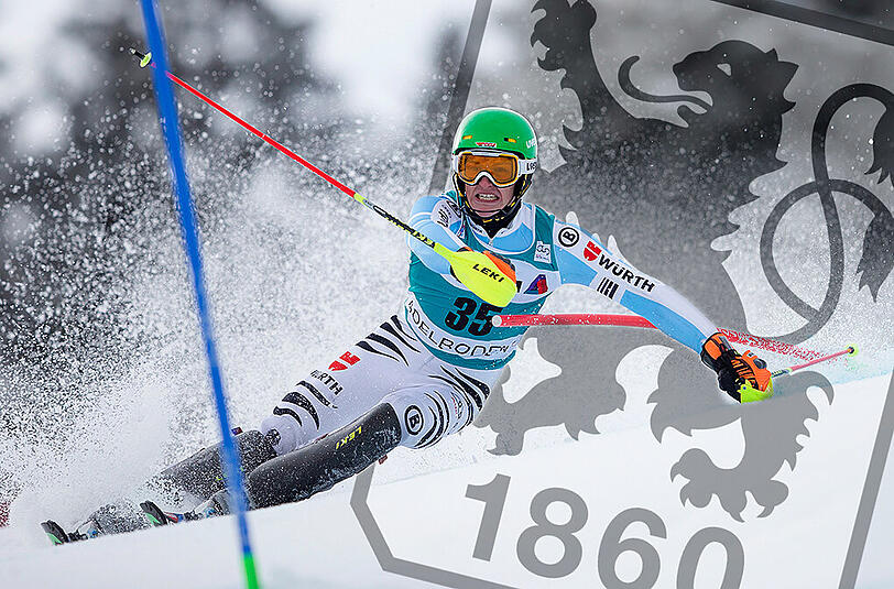 Im Stangenwald daheim: Linus Strasser macht in dieser Saison im Slalom von sich reden, aber im Riesenslalom kann er&rsquo;s genauso gut, meint Jugendtrainer Mario Weinhandl.