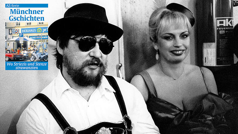 Damals ein fester Teil der Münchner (Nacht-)Szene: Regisseur Rainer Werner Fassbinder und Schauspielerin Barbara Valentin (1981). Damals ein fester Teil der Münchner (Nacht-)Szene: Regisseur Rainer Werner Fassbinder und Schauspielerin Barbara Valentin (1981).