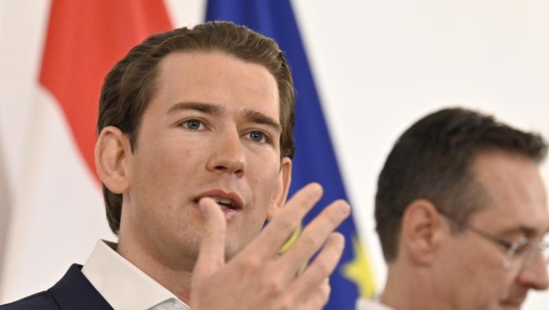 Österreichs Bundeskanzler Sebastian Kurz (ÖVP, l) und Vizekanzler Heinz Christian Strache (FPÖ). Österreichs Bundeskanzler Sebastian Kurz (ÖVP, l) und Vizekanzler Heinz Christian Strache (FPÖ).