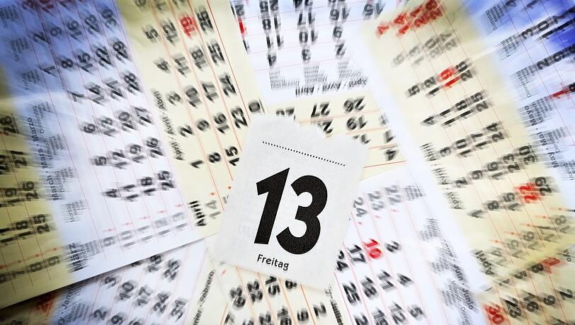 Freitag, der 13. - in diesem Jahr steht er zweimal im Kalender. Neben heute auch nochmal im Oktober.