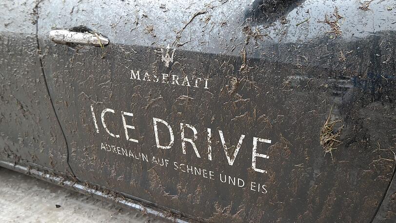 Und so schaut die Seitenpartie nach schnellen Matsch- und Wiesenrunden aus.