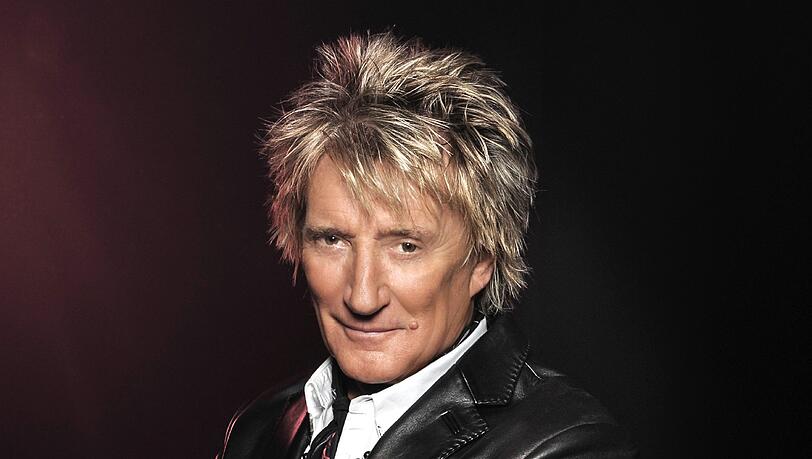 Der britische Sänger Rod Stewart, fotografiert von seiner dritten Frau. Der britische Sänger Rod Stewart, fotografiert von seiner dritten Frau.