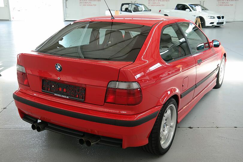 Als Einstiegs-M3 war dieser compact-Prototyp mit 250 km/h Spitze angedacht &ndash; er ging aber nie in Serie.
