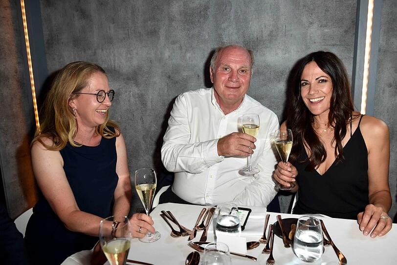 Susanne Stühler, Uli Hoeneß und Bettina Zimmermann