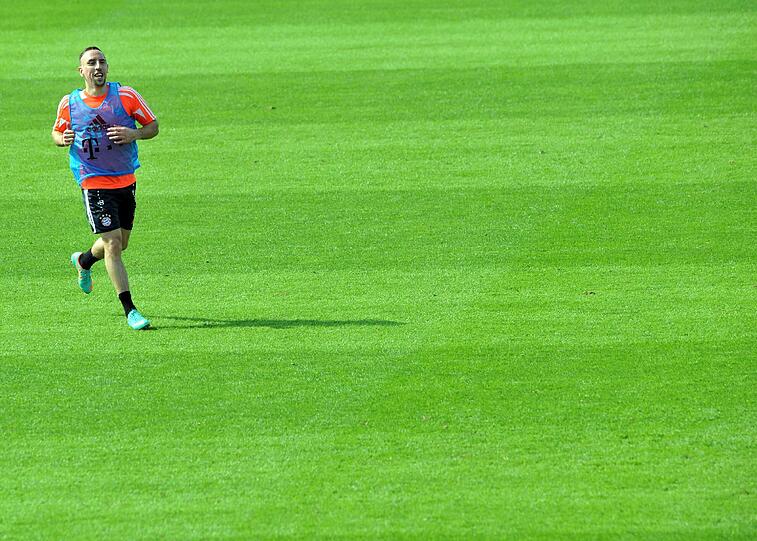 Der FC Bayern am dritten Trainingstag in Doha.