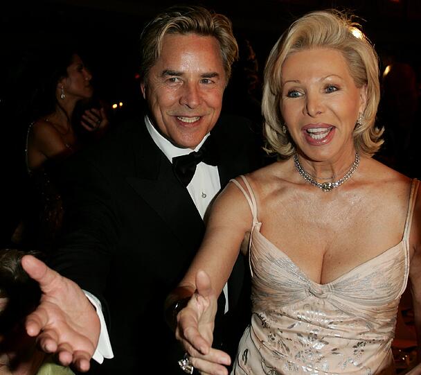 Don Johnson mit Ute Ohoven bei UNESCO-Benefizgala in Köln (2007)