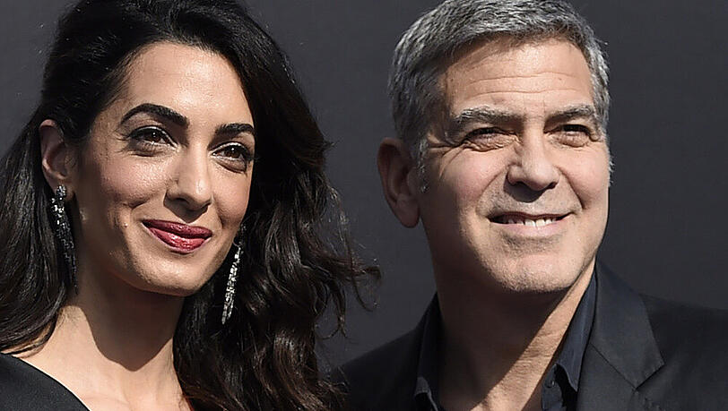 Amal und George Clooney bei der Weltpremiere von "Tomorrowland" Amal und George Clooney bei der Weltpremiere von "Tomorrowland"