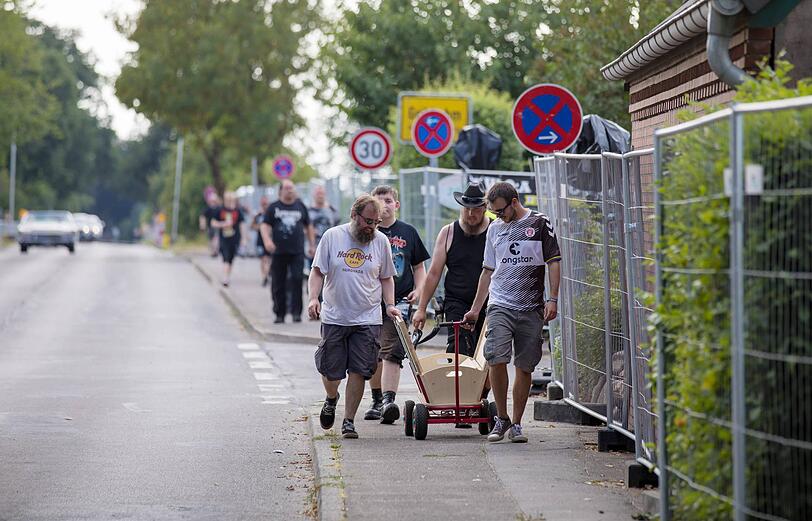 Das Wacken-Open-Air 2018 in Schleswig-Holstein.