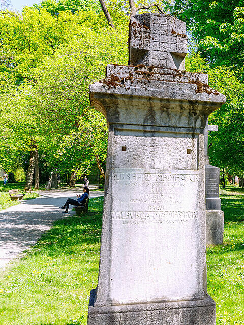Der Münchner Nordfriedhof. Hier geschah der "Grabraub".