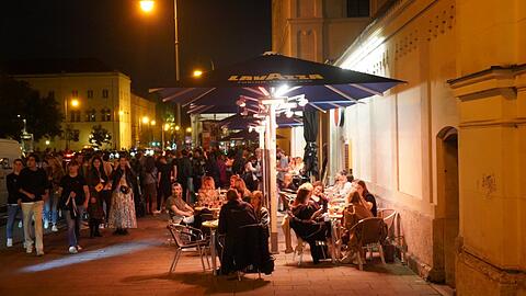 Die Ludwigstraße wird am Wochenende wohl vorerst nicht zur Feiermeile.