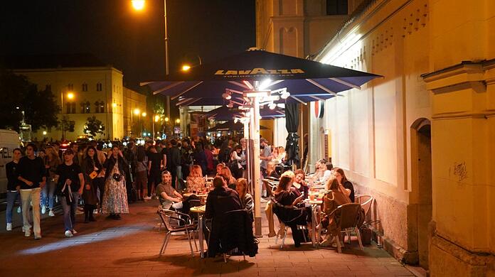 Die Ludwigstraße wird am Wochenende wohl vorerst nicht zur Feiermeile.