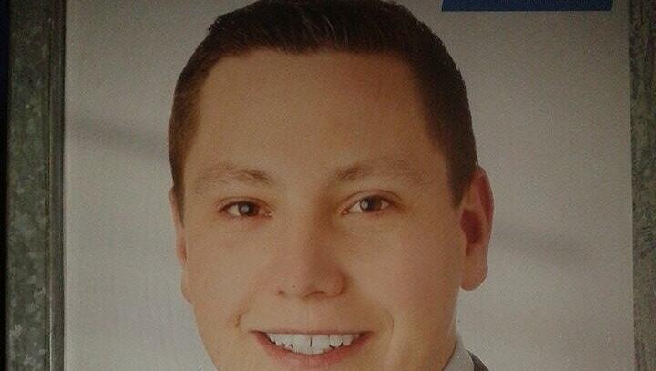"Chabos wissen, wer der Babo ist" - Fabian Giersdorfs Wahlplakat. "Chabos wissen, wer der Babo ist" - Fabian Giersdorfs Wahlplakat.