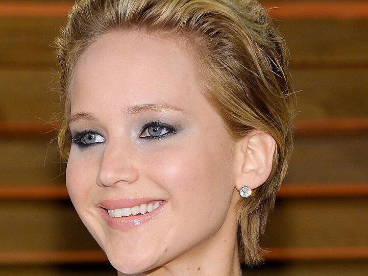 Jennifer Lawrence auf der "Vanity Fair Oscar Party"