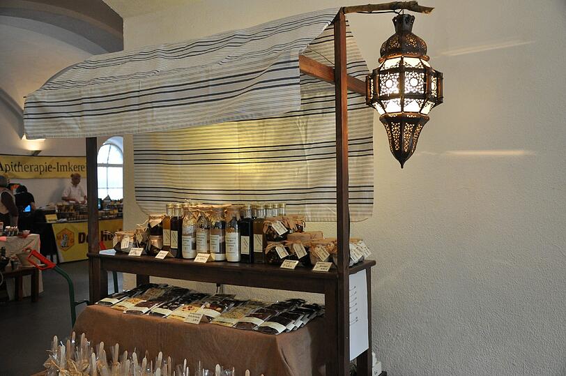 Beim Markt der Sinne wird geshoppt und geschlemmt.