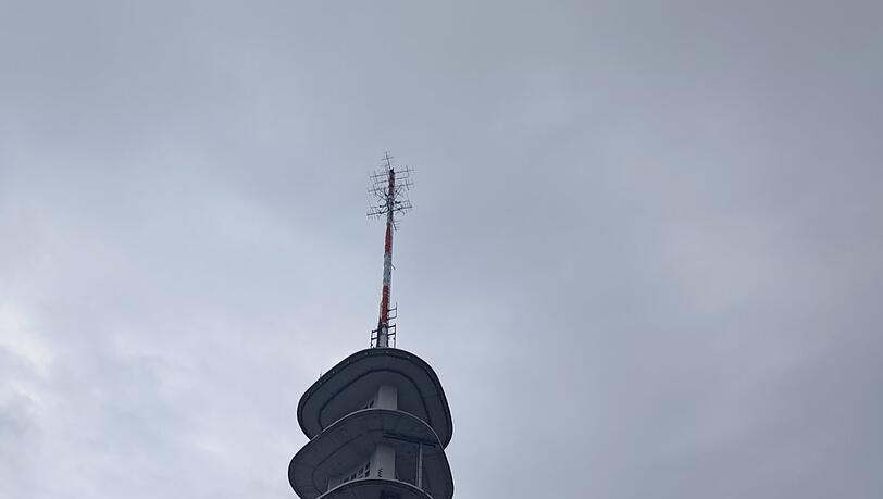 Steht heute auf Telekom-Gelände: der Turm. Steht heute auf Telekom-Gelände: der Turm.