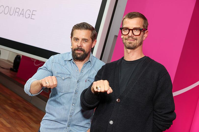Klaas Heufer-Umlauf (links) und Joko Winterscheidt lieben das spiel mit der &Uuml;berraschung.