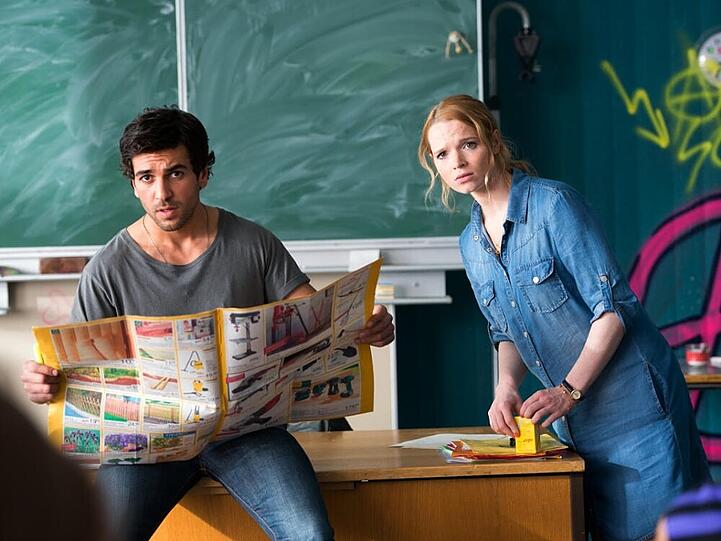 Elyas M'Barek und Karoline Herfurth in "Fack Ju Göhte"