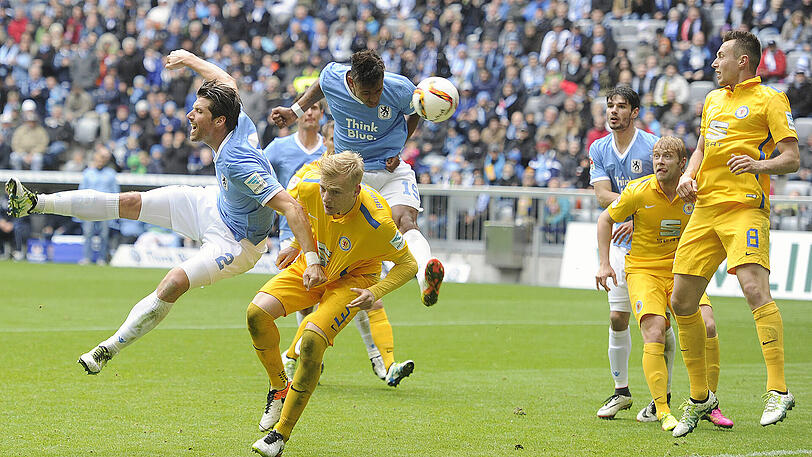 Vor ziemlich genau einem Jahr starteten die Löwen mit einem 1:0-Erfolg durch das Tor von Rubin Okotie gegen Eintracht Braunschweig eine Siegesserie von drei Spielen und sicherten sich am vorletzten Spieltag den Klassenerhalt.