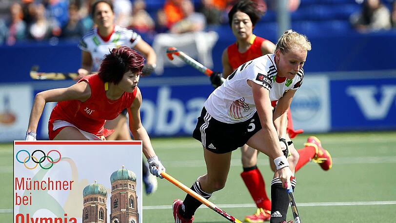 Hannah Krüger (rechts) will mit dem deutschen Team in Rio mindestens ins Viertelfinale kommen. Hannah Krüger (rechts) will mit dem deutschen Team in Rio mindestens ins Viertelfinale kommen.