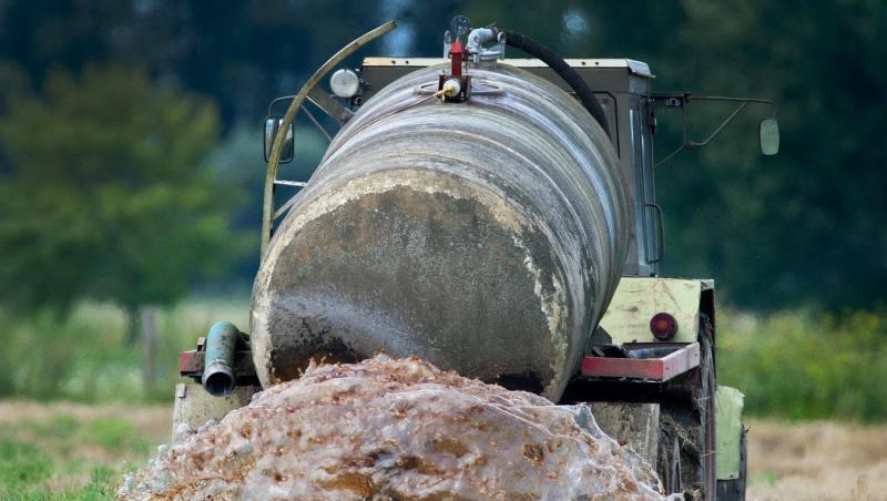 Ein Bauer bringt Gülle auf einem Feld im Oderbruch aus. Brüssel und Berlin streiten seit Jahren über den Grundwasser-Schutz. Ein Bauer bringt Gülle auf einem Feld im Oderbruch aus. Brüssel und Berlin streiten seit Jahren über den Grundwasser-Schutz.