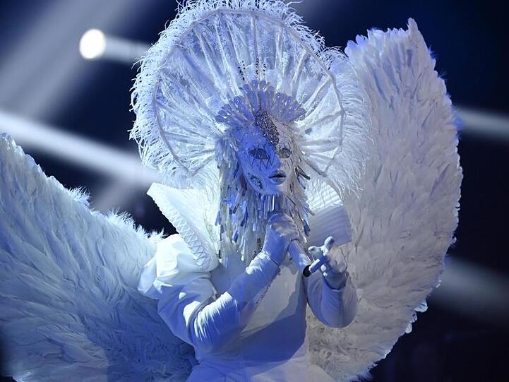Der Engel in der ProSieben-Show "The Masked Singer".