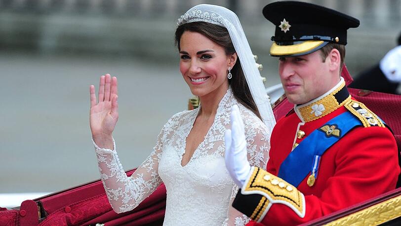 Prinz William und Herzogin Kate sind seit 29. April 2011 verheiratet.