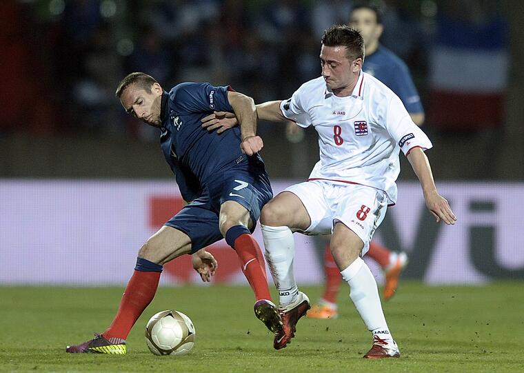 Franck Ribéry: Zurück in der "Equipe Tricolore".