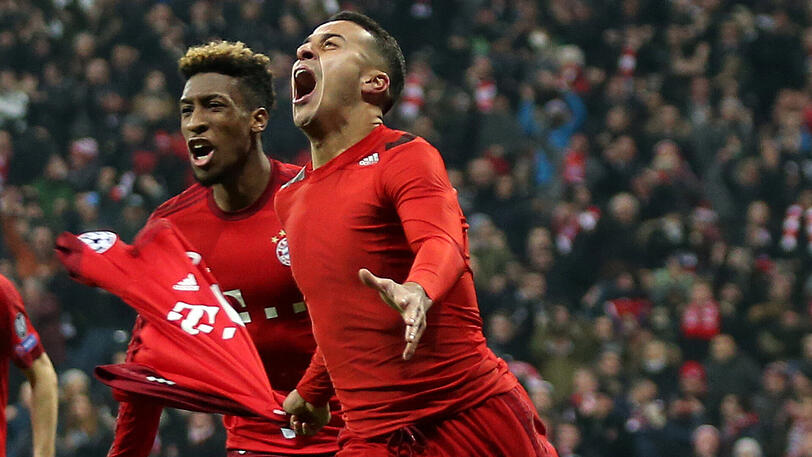 1. Der glücklichste Moment: Die Italiener führen schnell 2:0 (Hinspiel 2:2), spielen taktisch genial. Doch Guardiolas Bayern kämpfen sich zurück, angetrieben vom famosen Joker Kingsley Coman. Müller trifft in der Nachspielzeit, dann sichern Thiago und Coman das Weiterkommen. "Die Bayern kehren von den Toten zurück", schreibt die spanische "Marca".