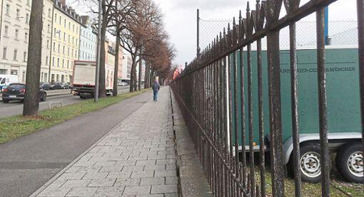 Der Zaun heute.