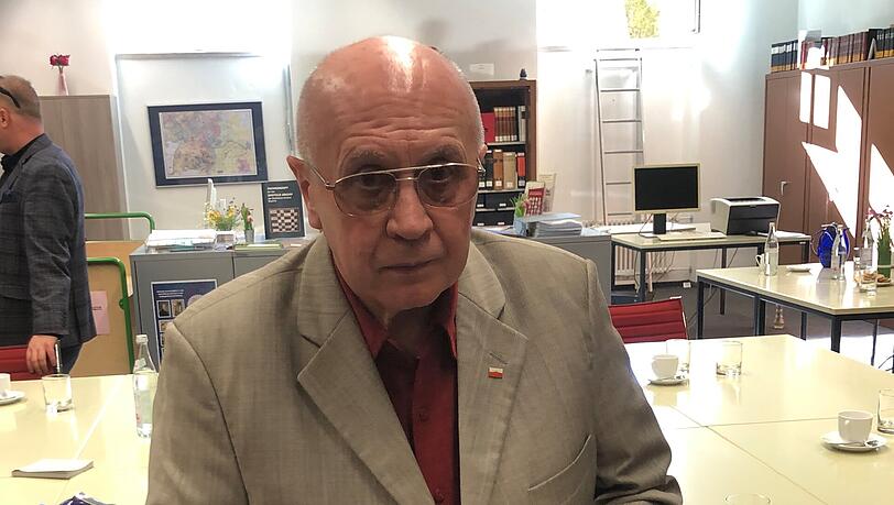 Sein Gro&szlig;vater wurde 1942 in Stadelheim ermordet: Janusz Szafranski ist aus Polen nach M&uuml;nchen gereist.