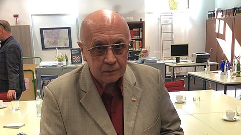 Sein Gro&szlig;vater wurde 1942 in Stadelheim ermordet: Janusz Szafranski ist aus Polen nach M&uuml;nchen gereist.
