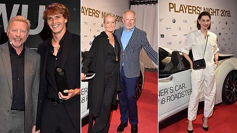 Boris Becker zeichnete Alexander Zverev aus, die Milbergs und Christiane Paul feierten.