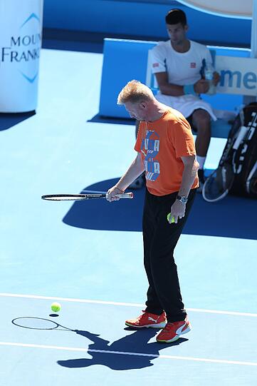 Unternehmen Trainer-Debüt: Boris Becker