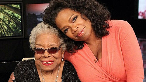 Oprah Winfrey und Maya Angelou: Dieses Bild postete Winfrey auf Instagram