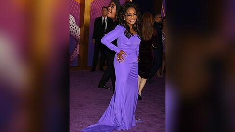 Oprah Winfrey bei der "The Color Purple"-Weltpremiere in Los Angeles.