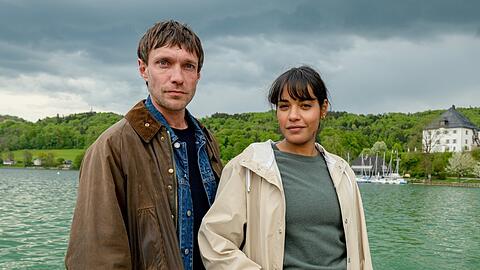 "Dunkle Wasser": Rafael Dorner (Christoph Luser) und Alex Fink (Salka Weber) ermitteln zusammen in einem Mordfall.