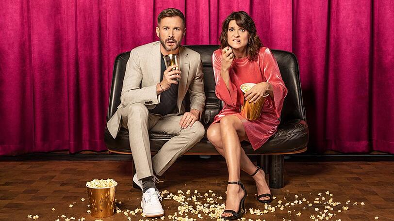 Jochen Schropp und Marlene Lufen präsentieren die siebte "Promi Big Brother"-Staffel