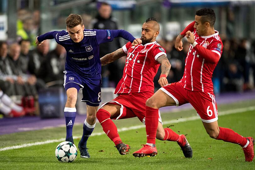Arturo Vidal lief zwischen 2015 und 2018 für den FC Bayern auf.