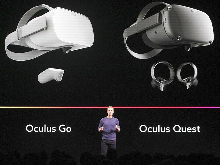 Facebooks VR-Brille Oculus Quest.