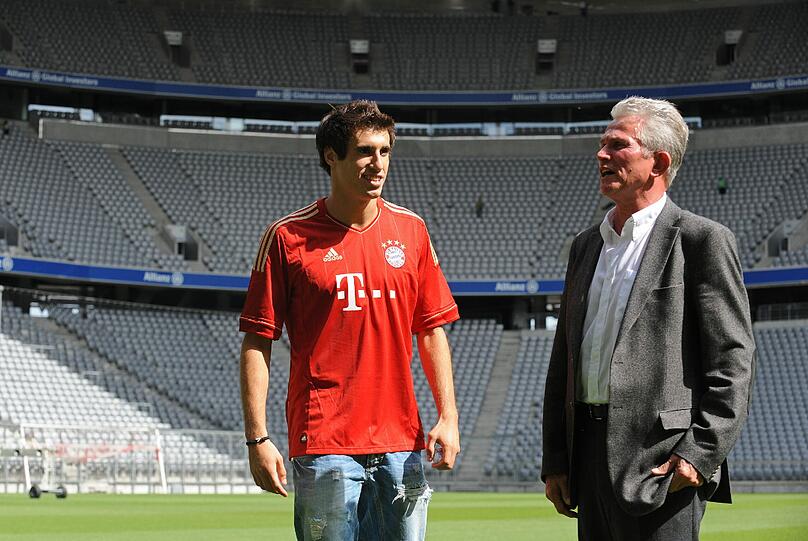 Am Donnerstag um 11.00 Uhr wurde Javier Martínez offiziell vorgestellt. Die Bilder aus der Allianz Arena.