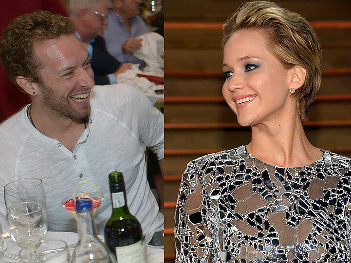 Das neue Hollywood-Traumpaar? Chris Martin und Jennifer Lawrence