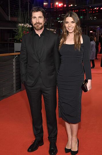 Christian Bale mit Ehefrau Sibi Blazic