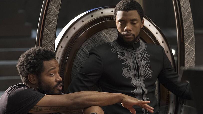 "Black Panther"-Regisseur Ryan Coogler (l.) war nach dem Tod von Schauspieler Chadwick Boseman am Boden zerstört.